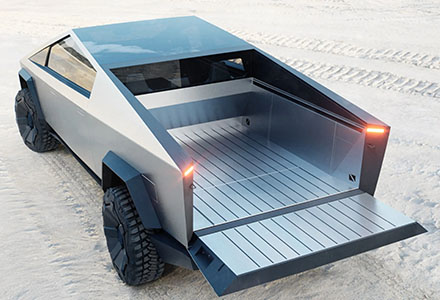 All-electric pickup truck – Tesla Cybertruck